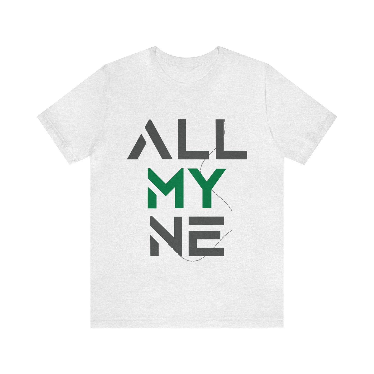 ALLMYNE® Gray/Green Tee