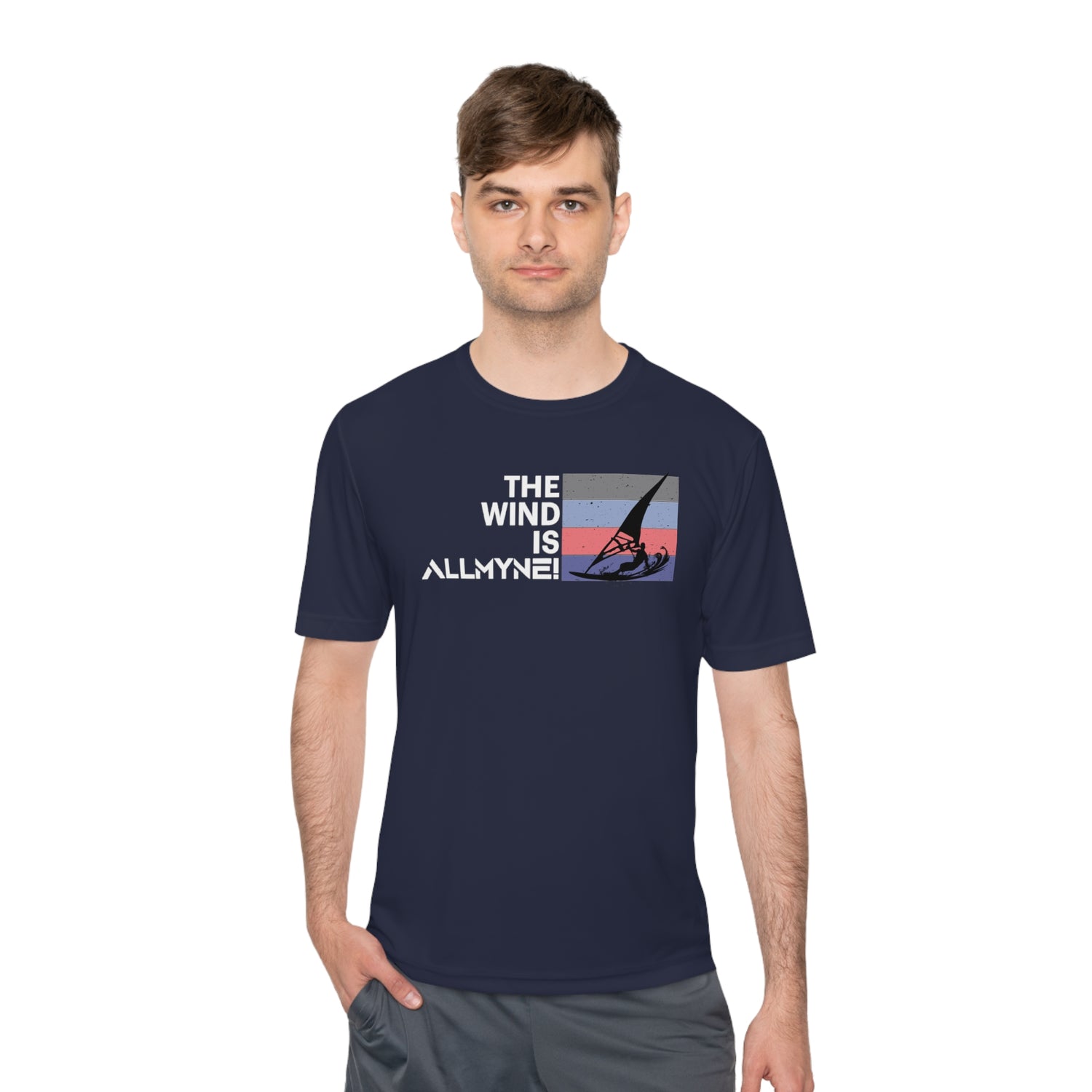 The Wind is ALLMYNE® Performance Tee V8