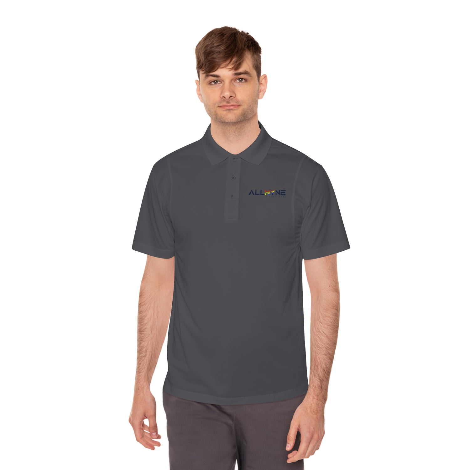 The Line is ALLMYNE® Tennis Court Tee