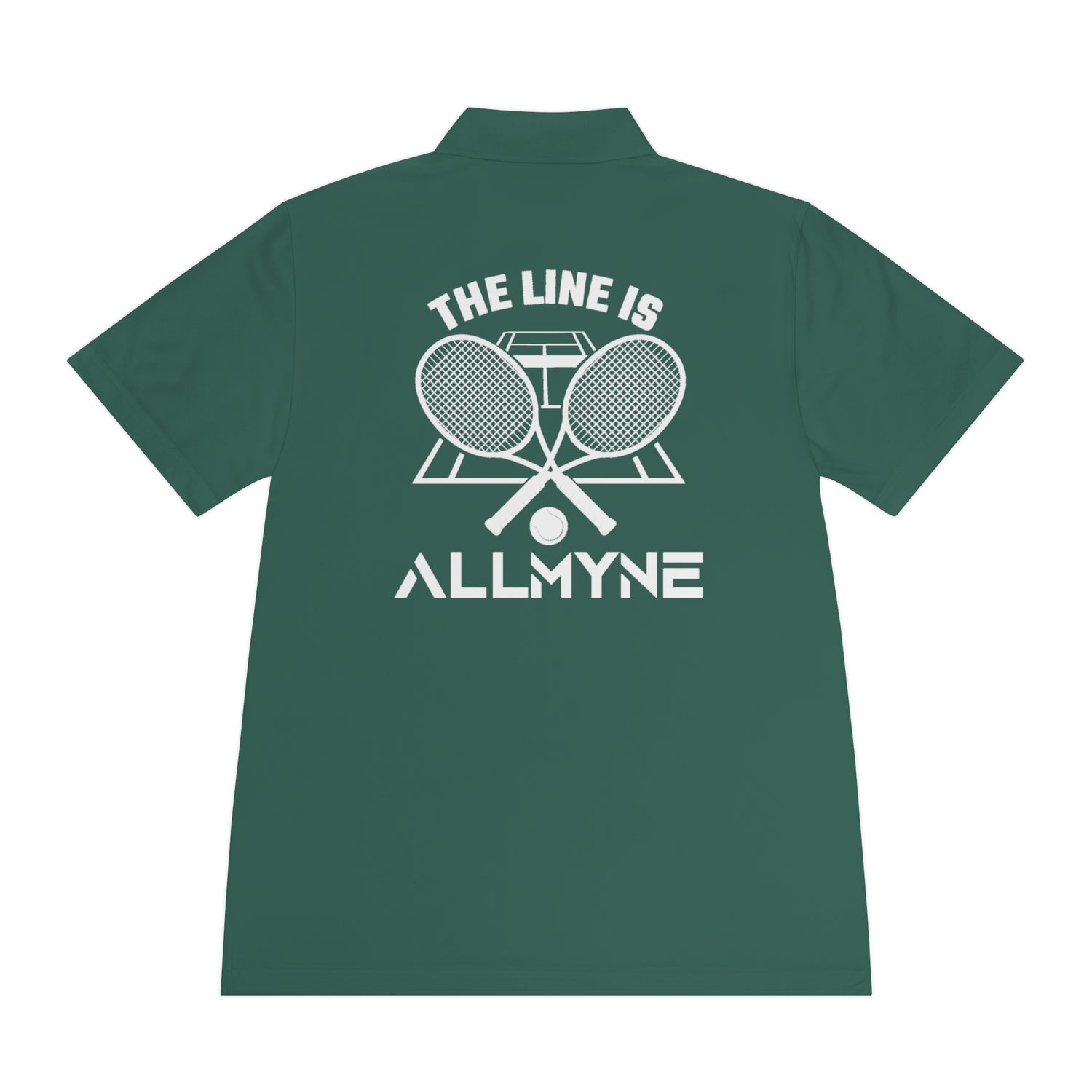The Line is ALLMYNE® Tennis Court Tee