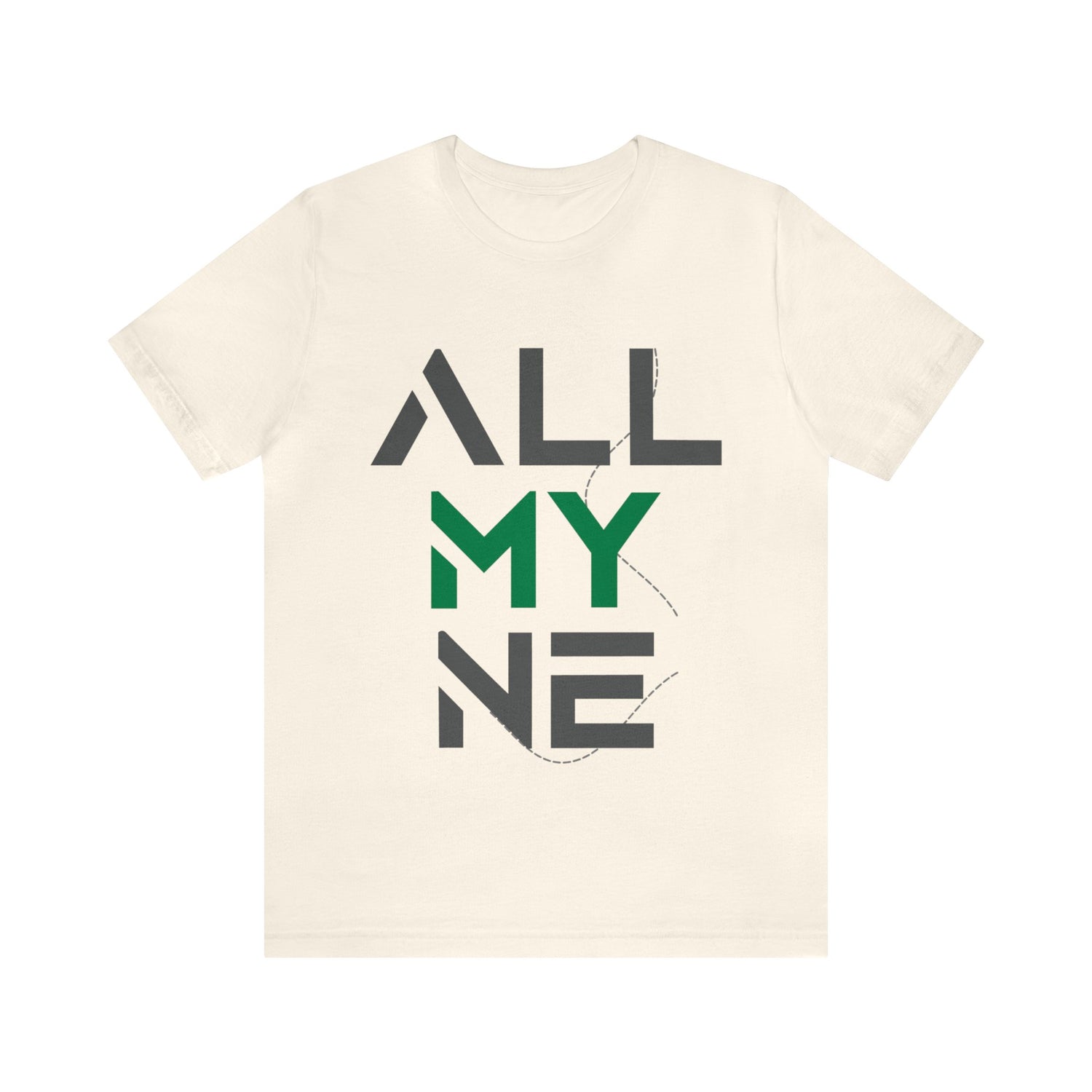 ALLMYNE® Gray/Green Tee