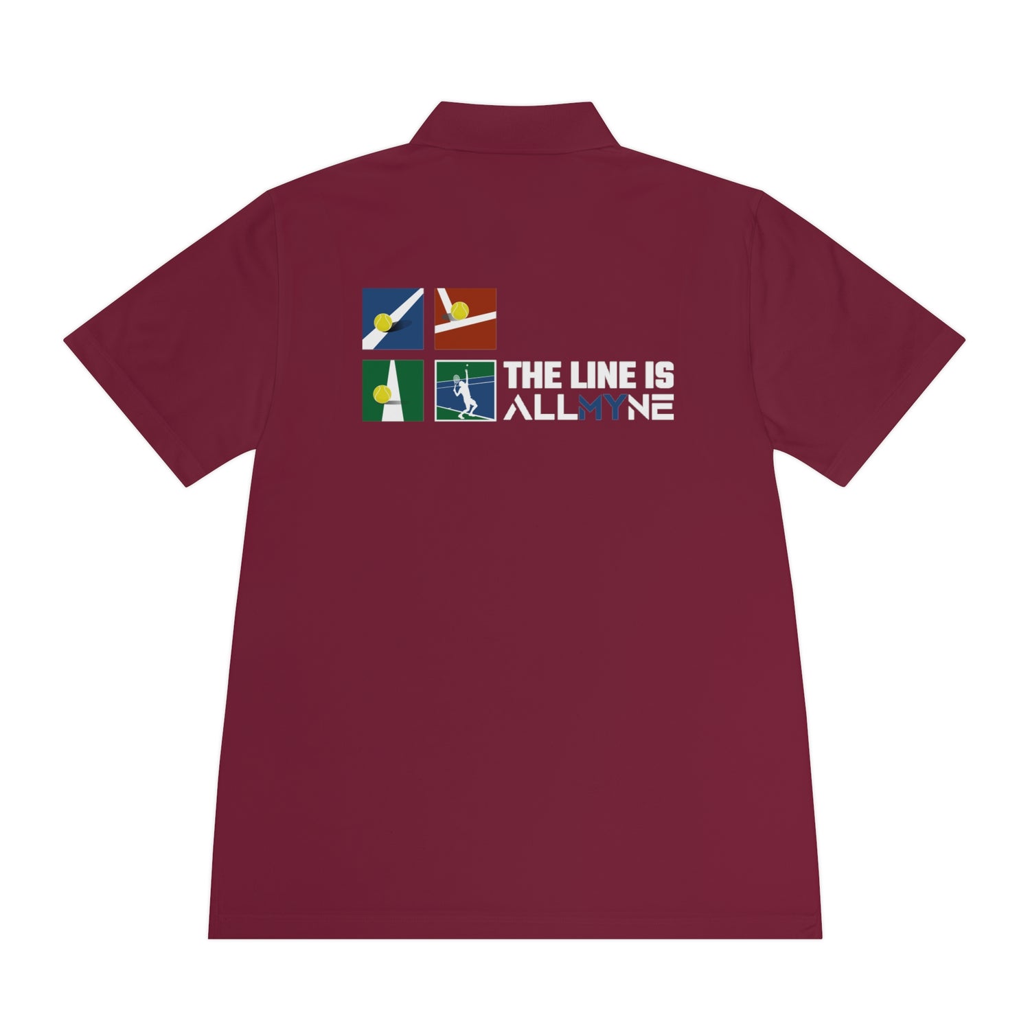 The Line is ALLMYNE® Tennis Classic Tee