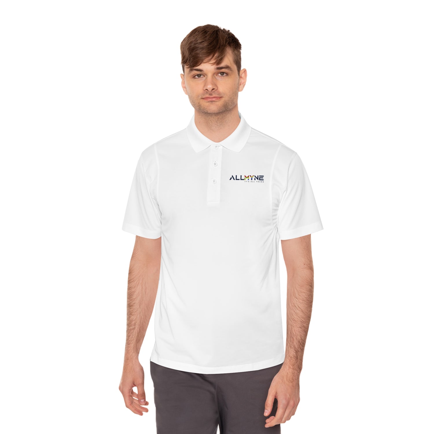 The Line is ALLMYNE® Tennis Court Tee