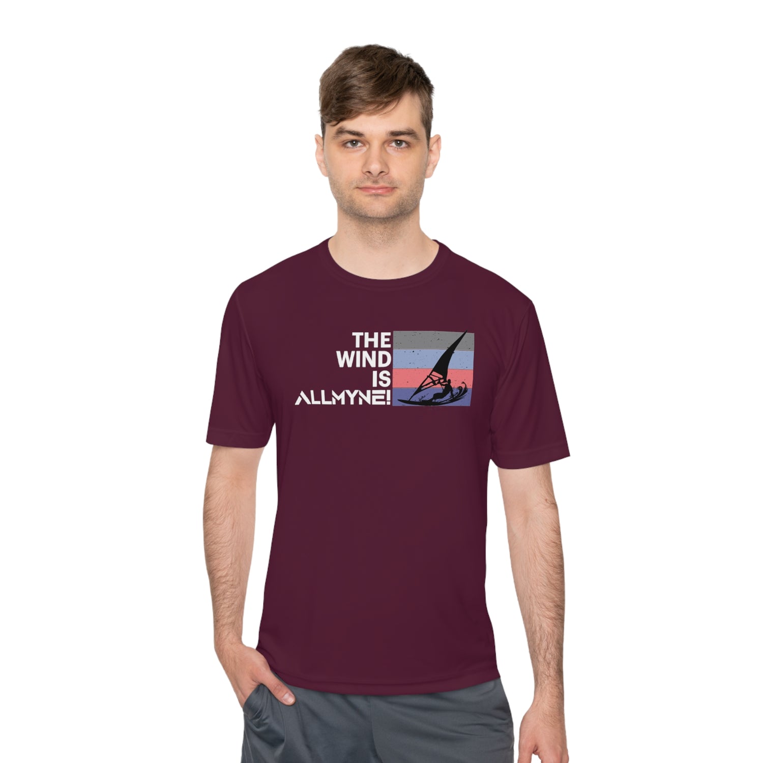 The Wind is ALLMYNE® Performance Tee V8