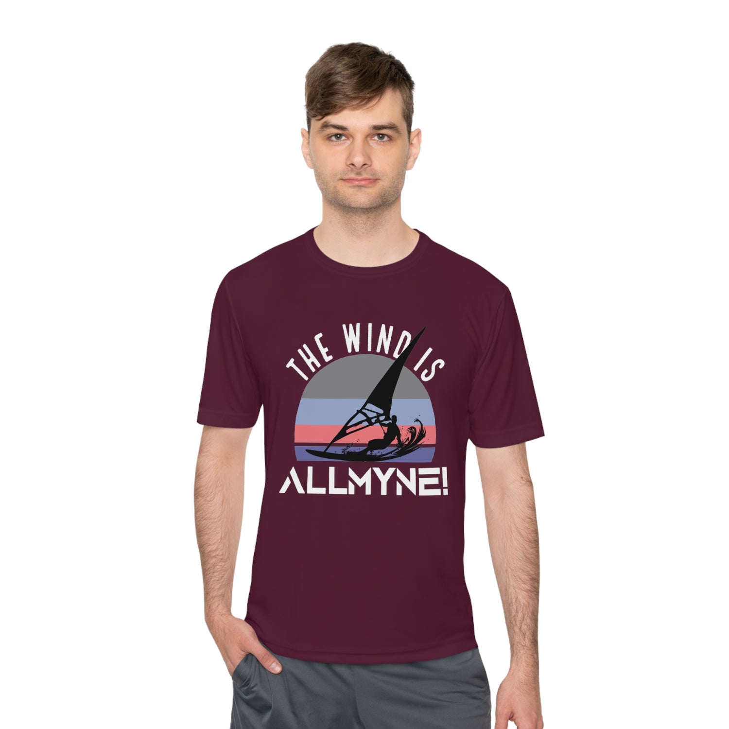 The Wind is ALLMYNE® Performance Tee V7