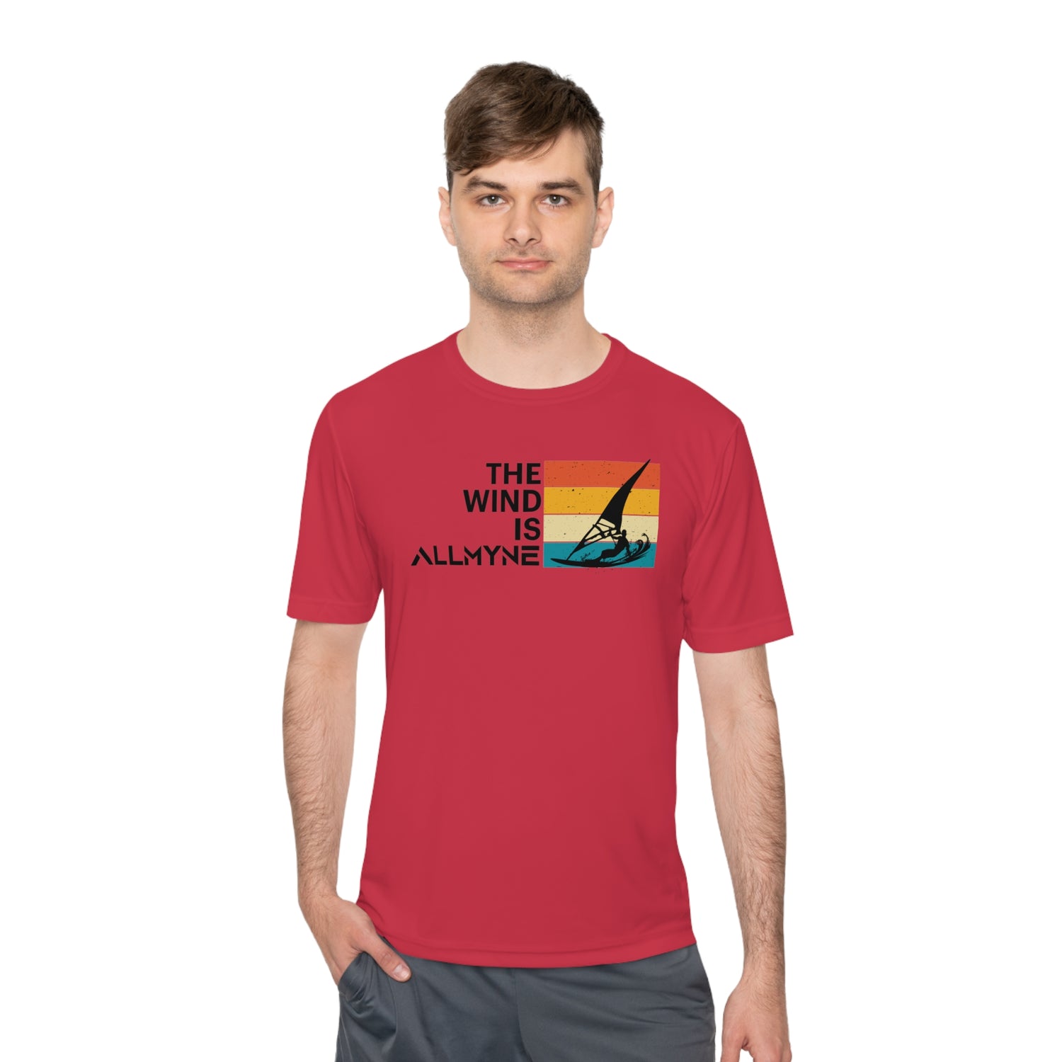 The Wind is ALLMYNE® Performance Tee V4