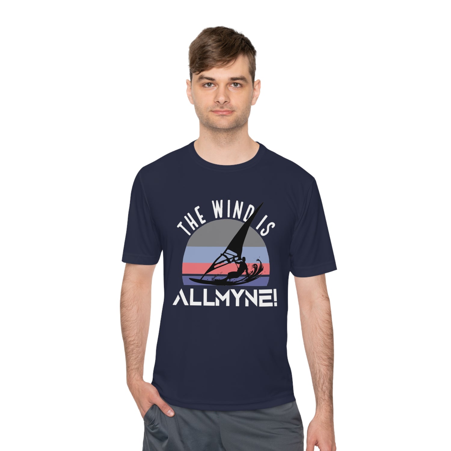 The Wind is ALLMYNE® Performance Tee V7