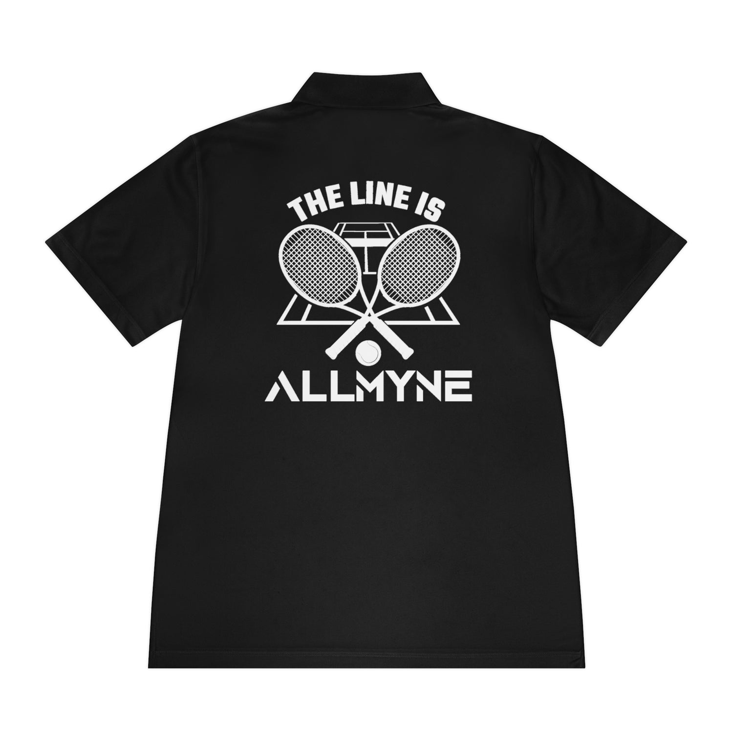 The Line is ALLMYNE® Tennis Court Tee