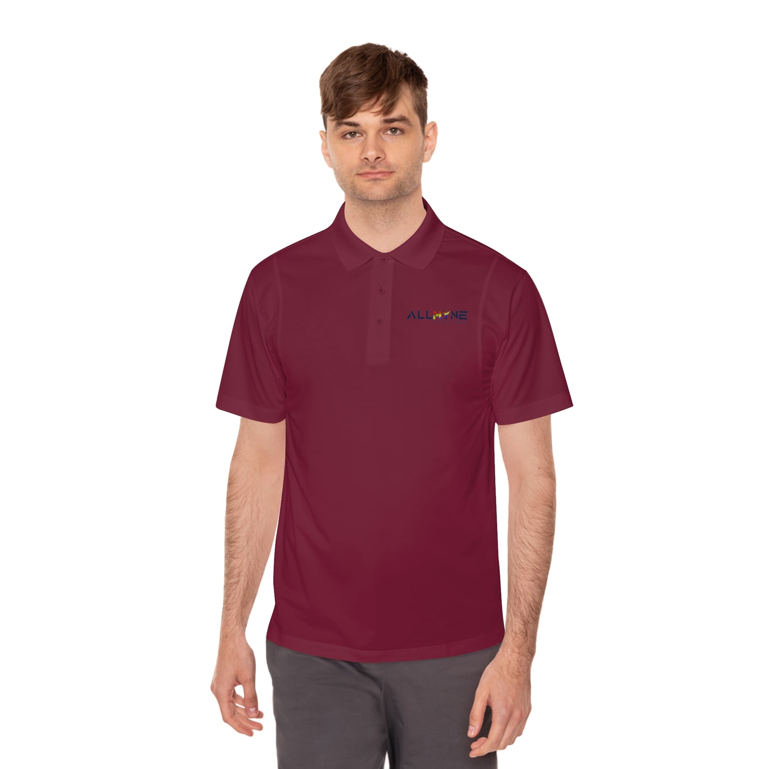 The Line is ALLMYNE® Tennis Court Tee