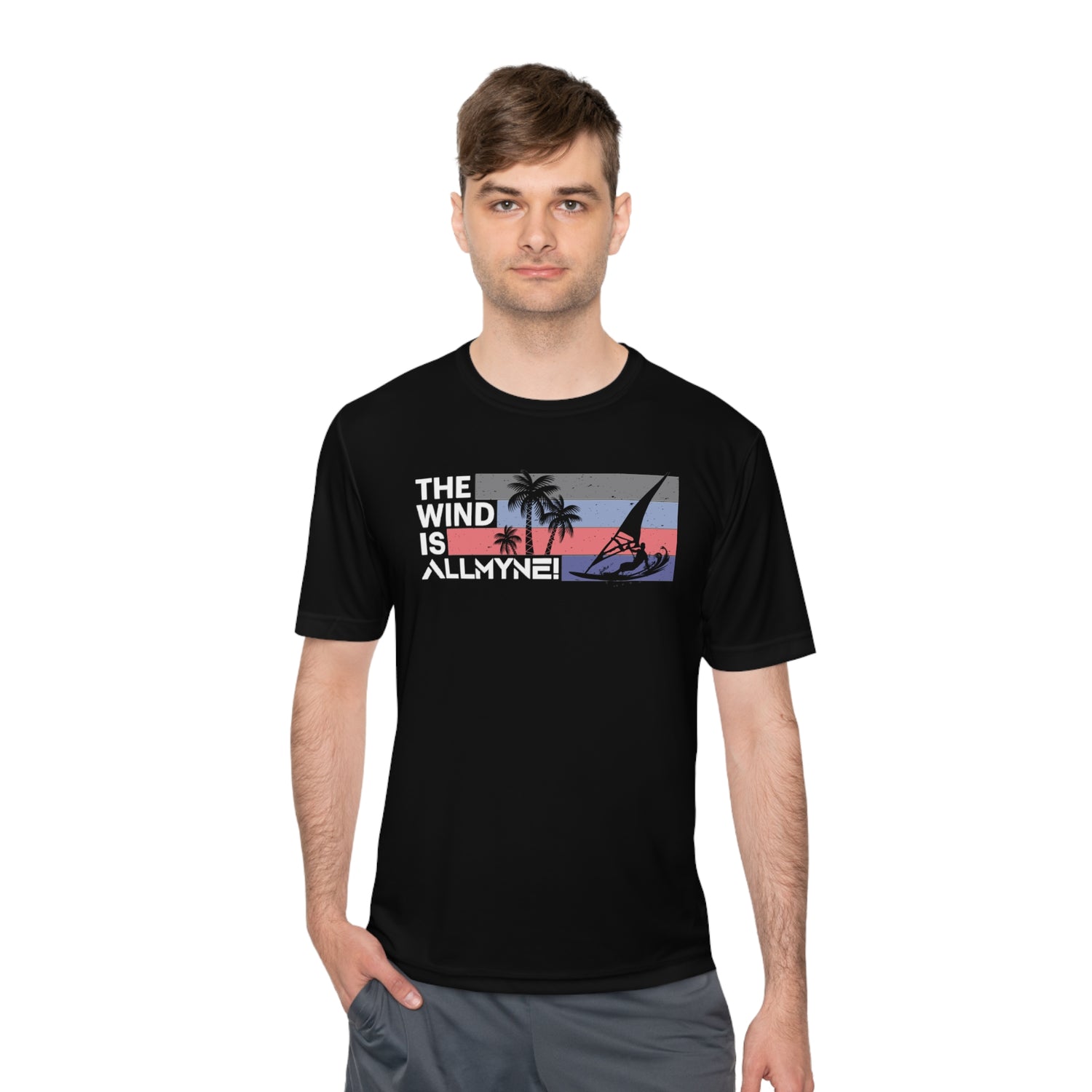 The Wind is ALLMYNE® Performance Tee V6
