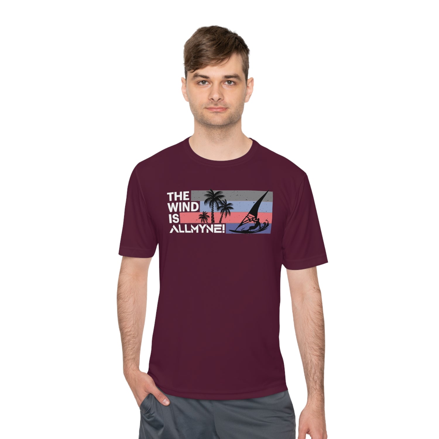 The Wind is ALLMYNE® Performance Tee V6