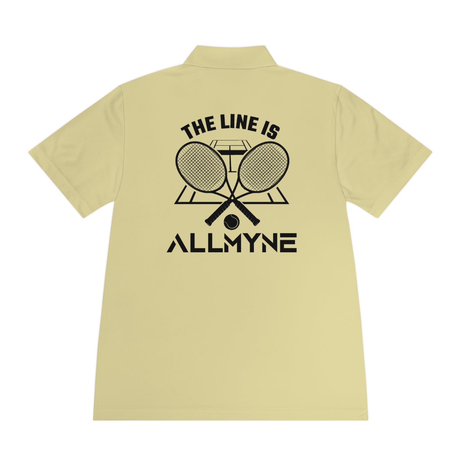 The Line is ALLMYNE® Tennis Court Tee