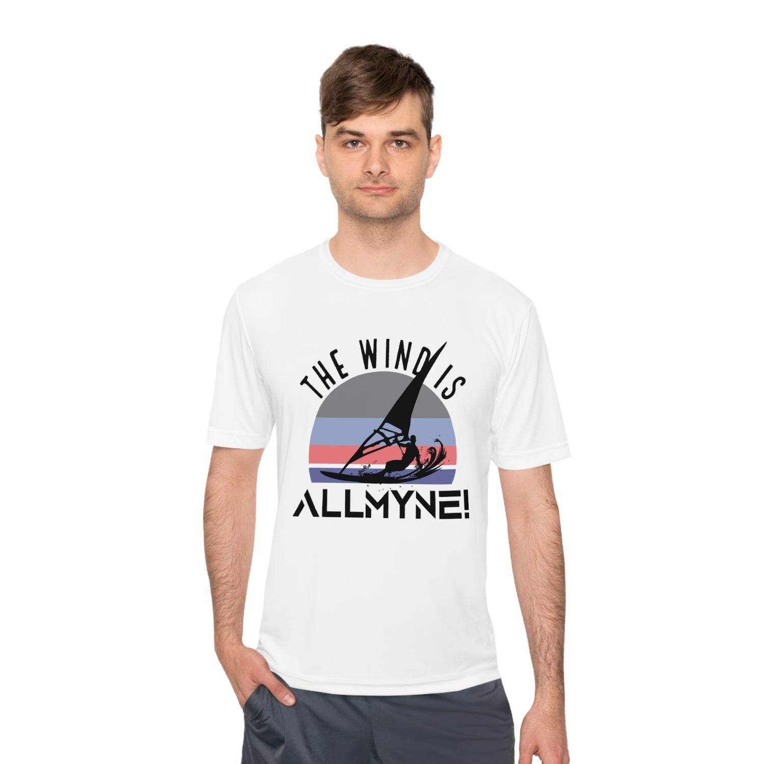 The Wind is ALLMYNE® Performance Tee V7
