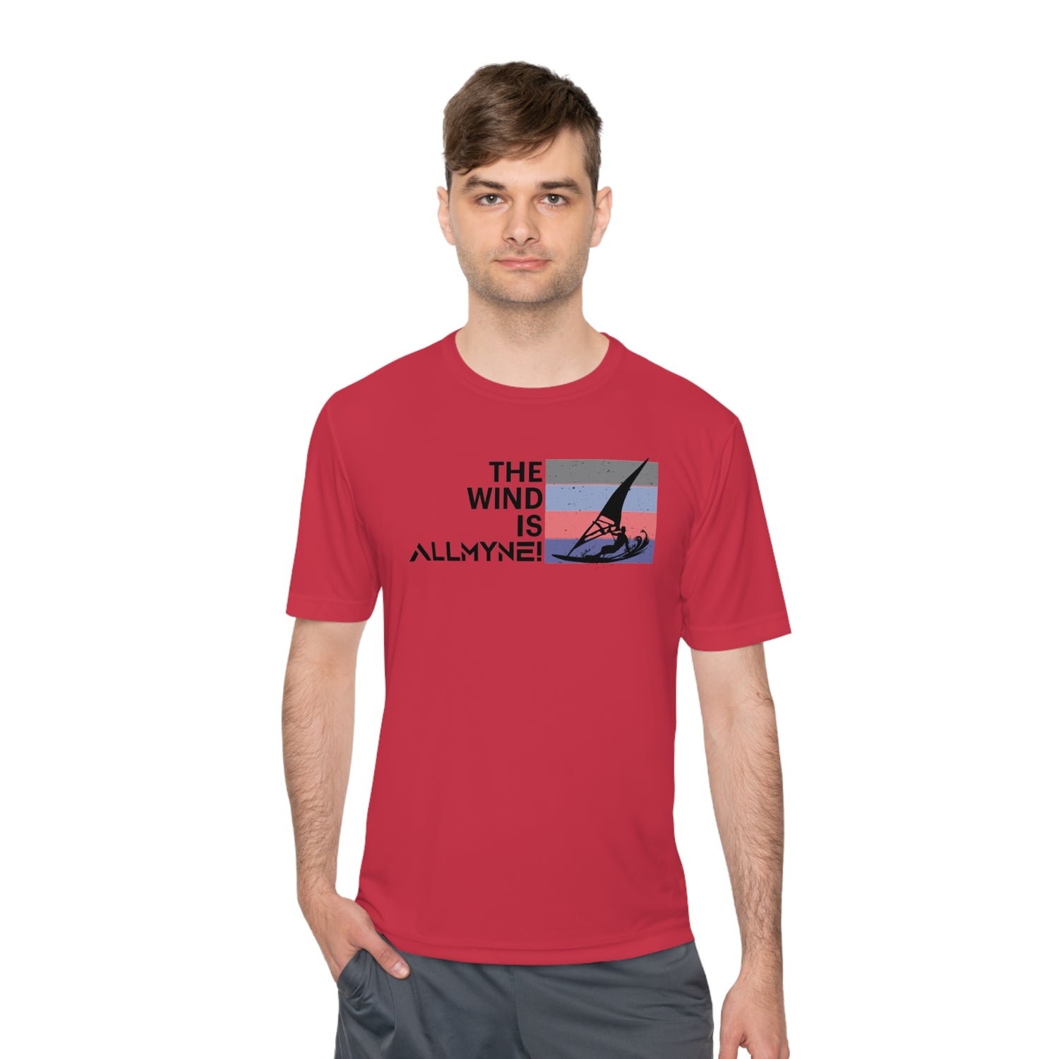 The Wind is ALLMYNE® Performance Tee V8