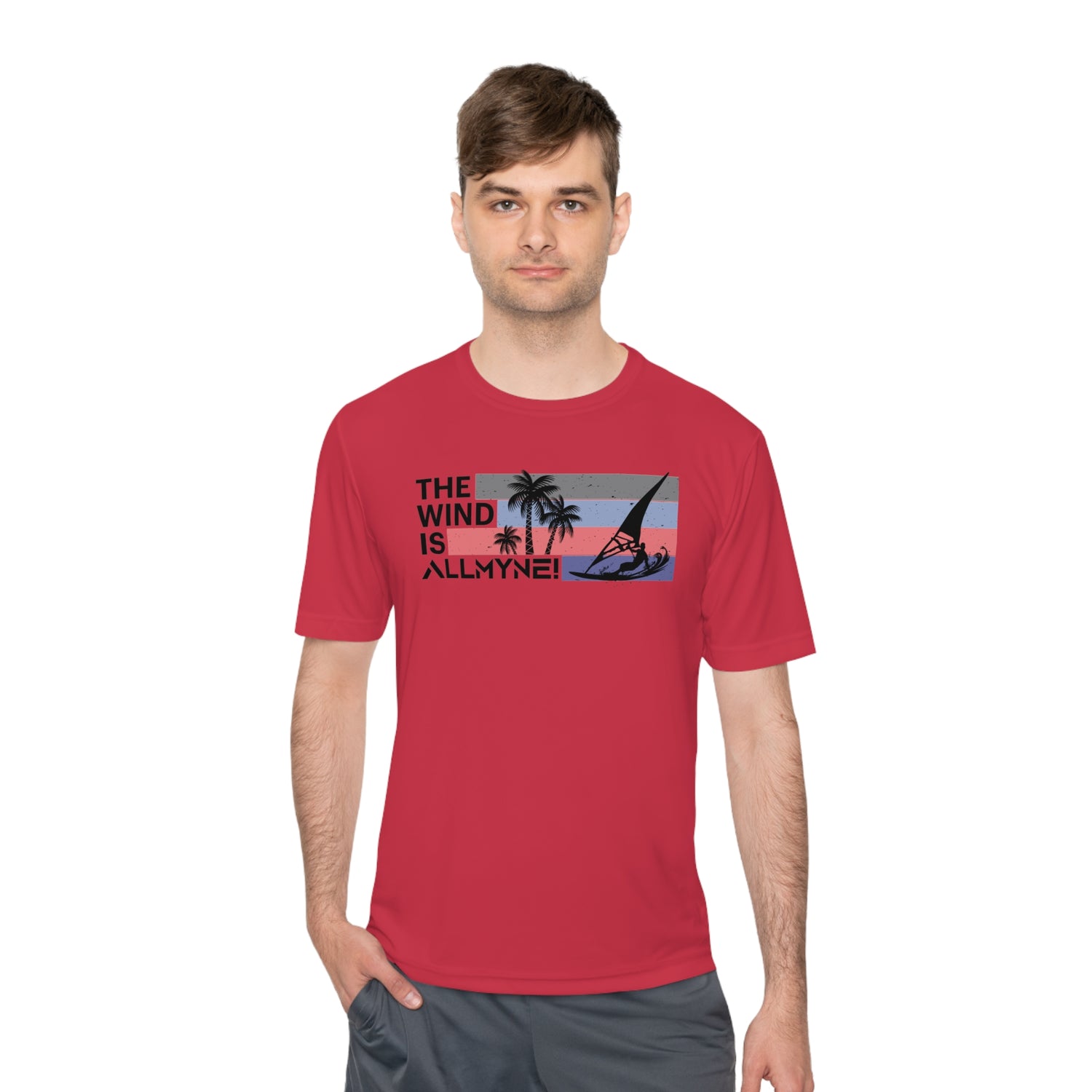 The Wind is ALLMYNE® Performance Tee V6