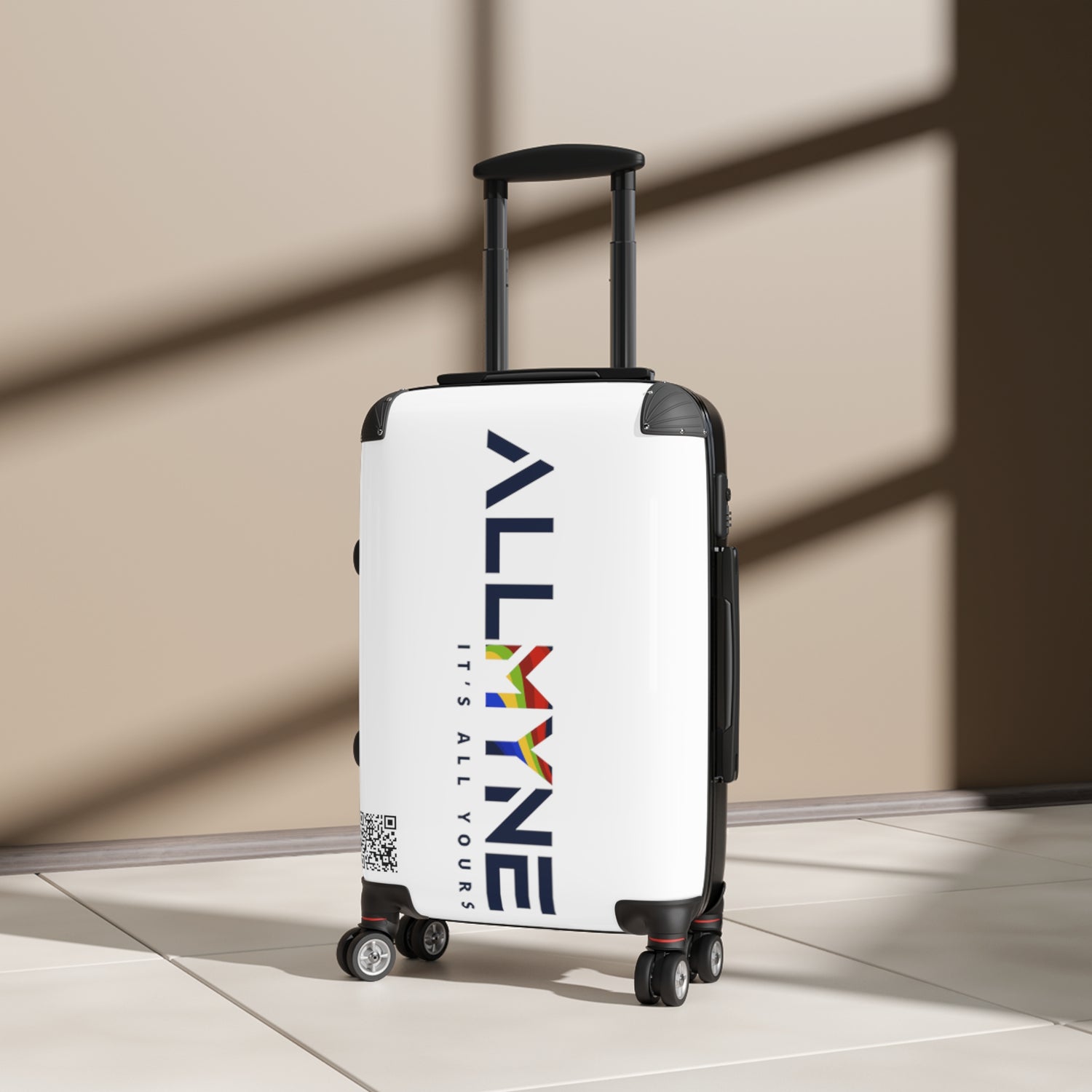 Valise avec code QR