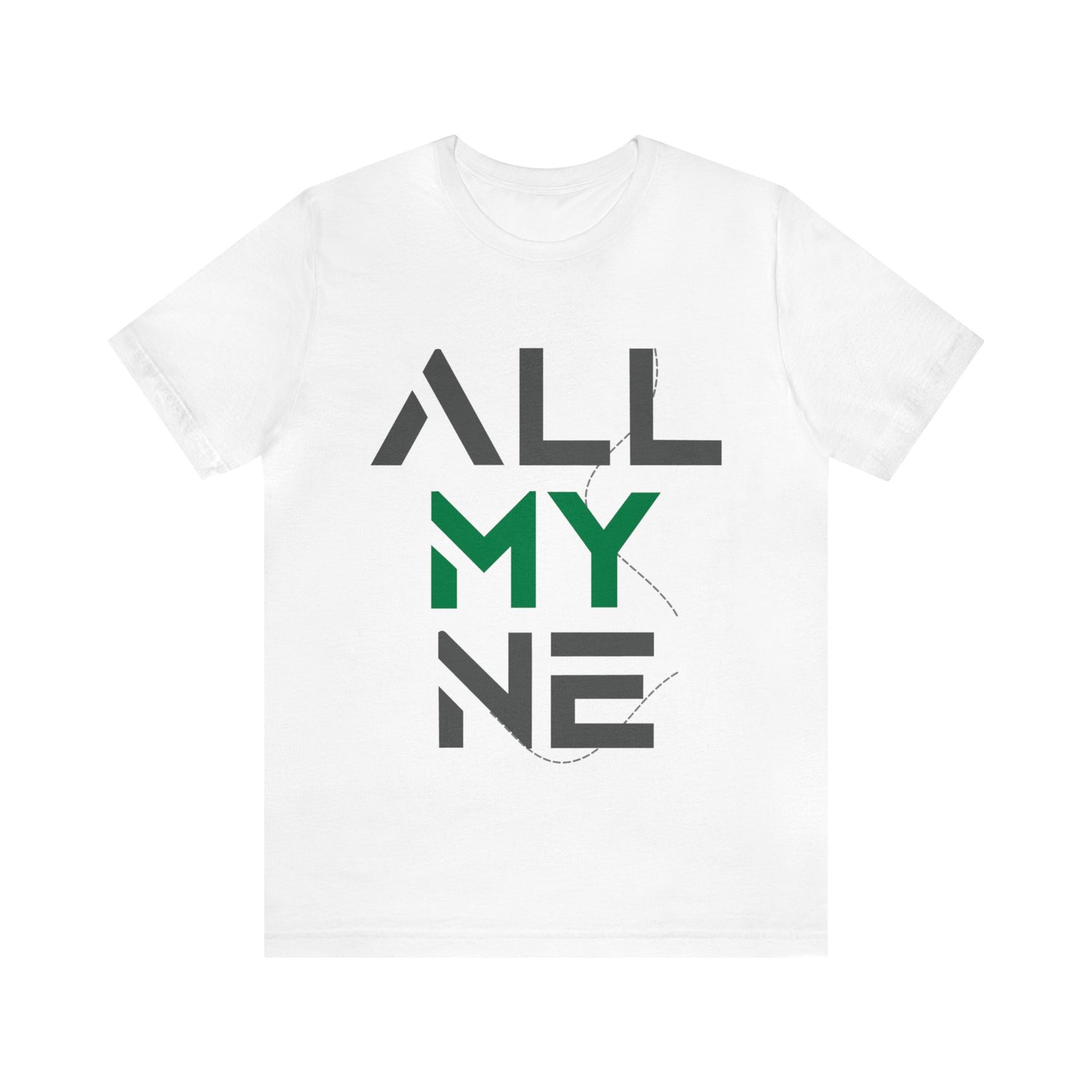 ALLMYNE® Gray/Green Tee
