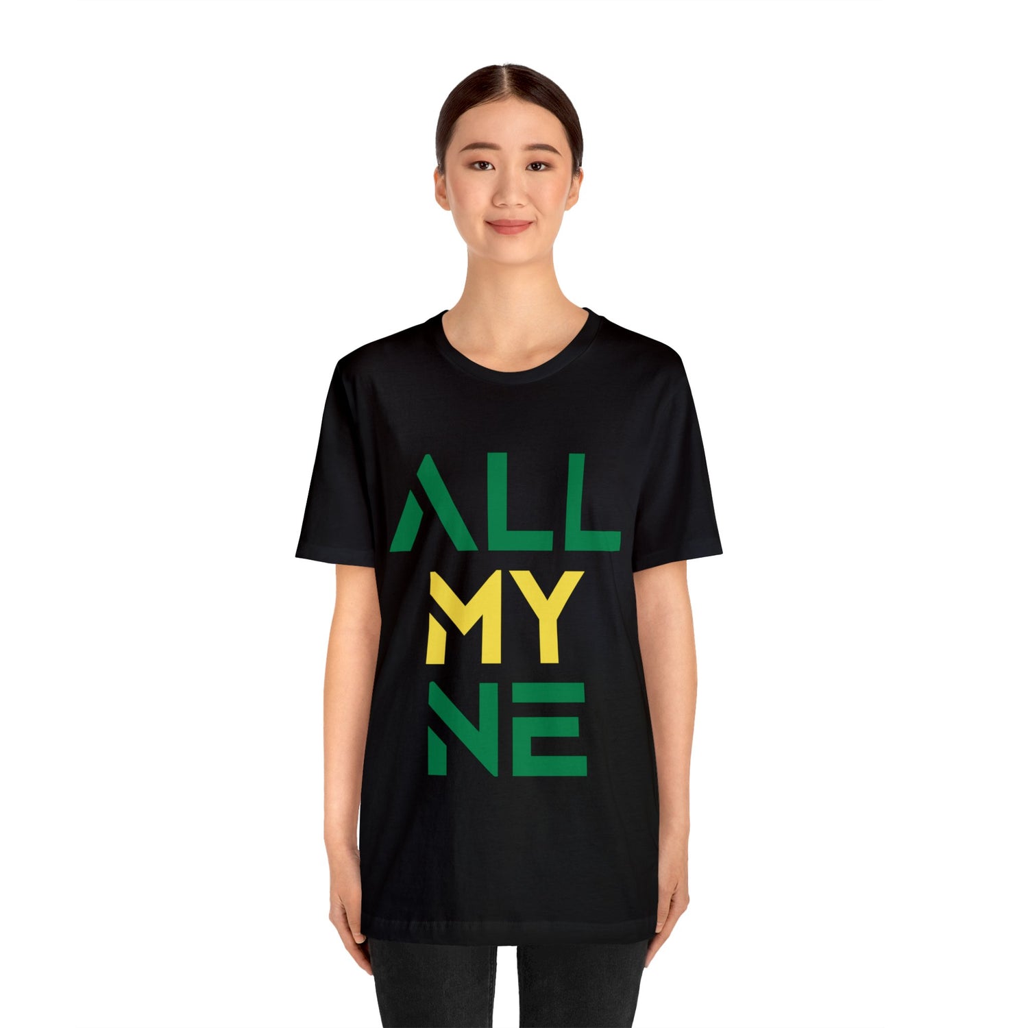 ALLMYNE® Green/Yellow Tee