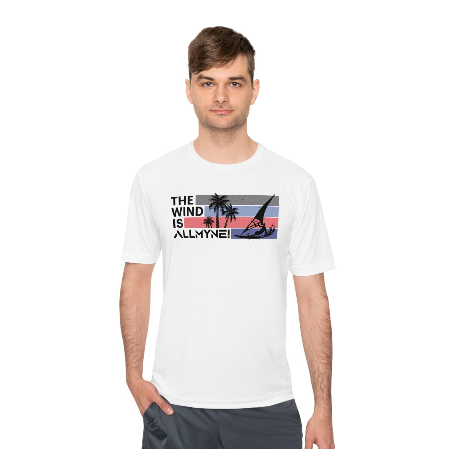The Wind is ALLMYNE® Performance Tee V6