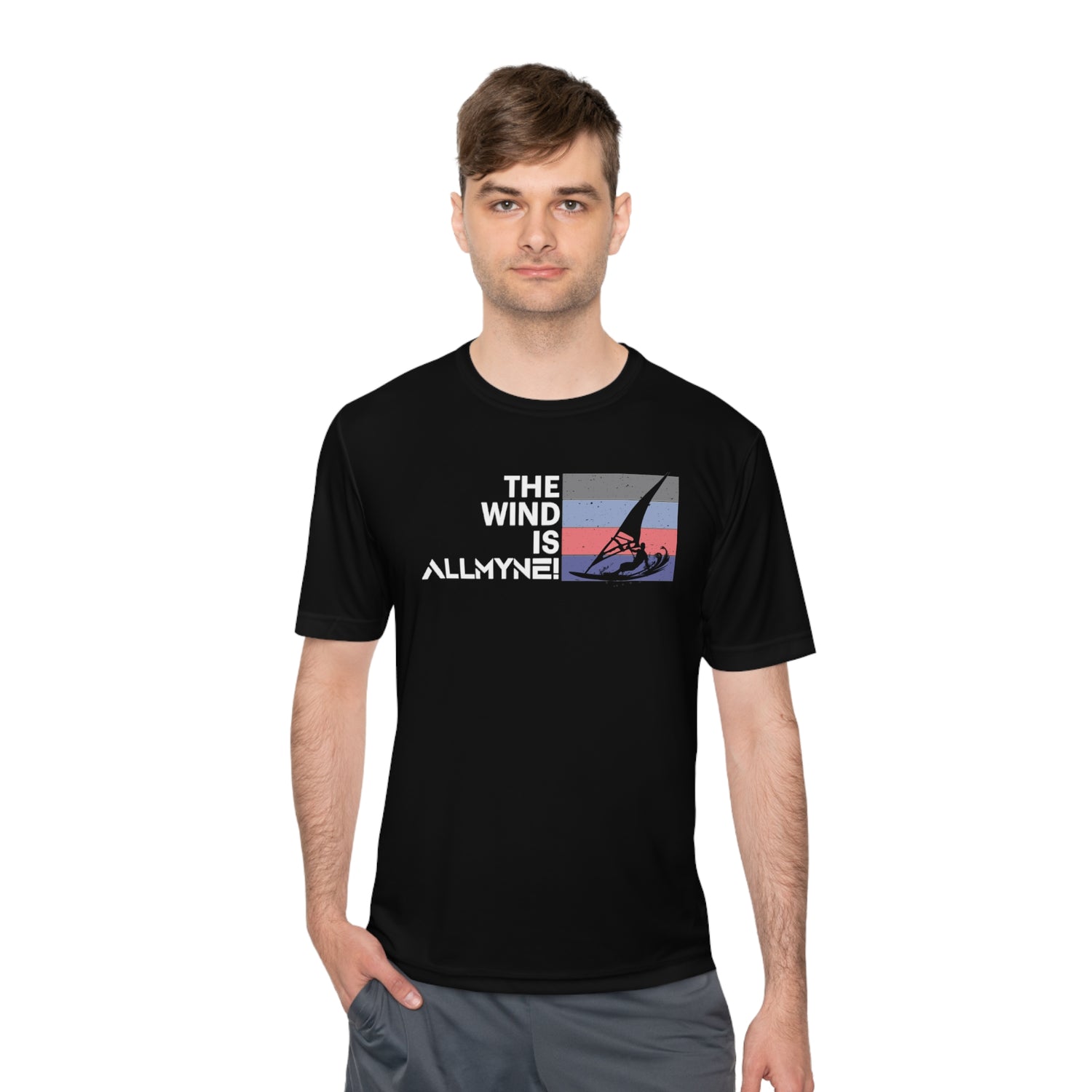 The Wind is ALLMYNE® Performance Tee V8