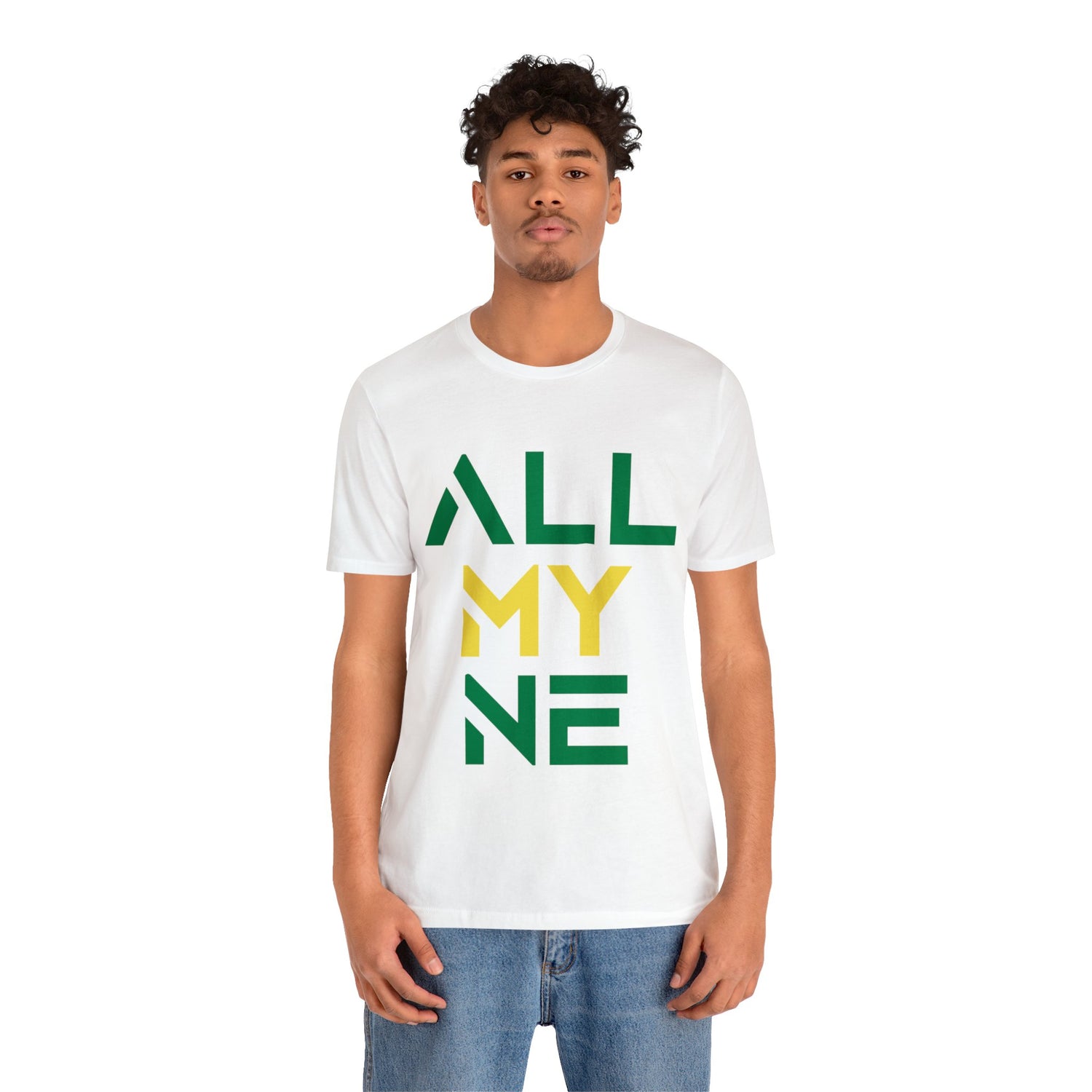 ALLMYNE® Green/Yellow Tee