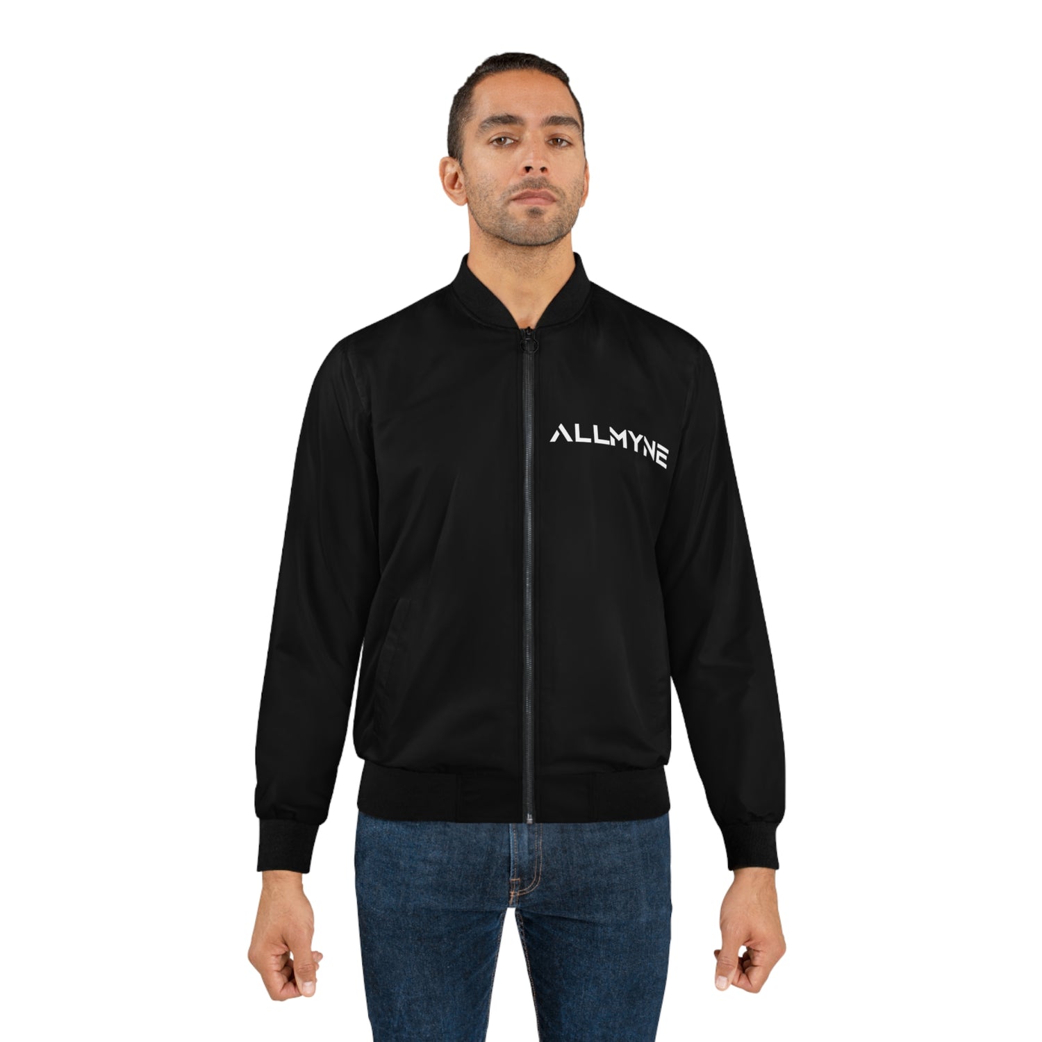 Allmyne Men's Bomber Jacket (Black)