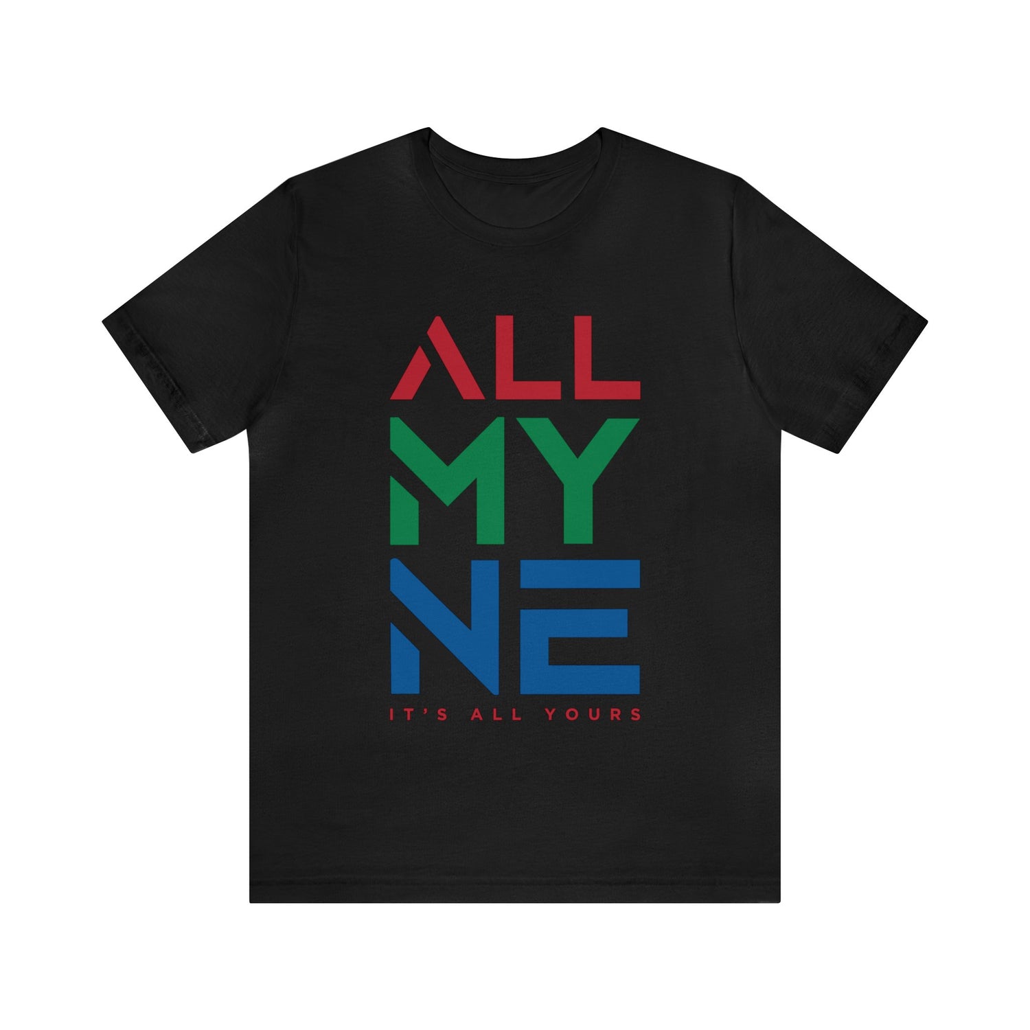 T-shirt ALLMYNE Rouge/Vert/Bleu