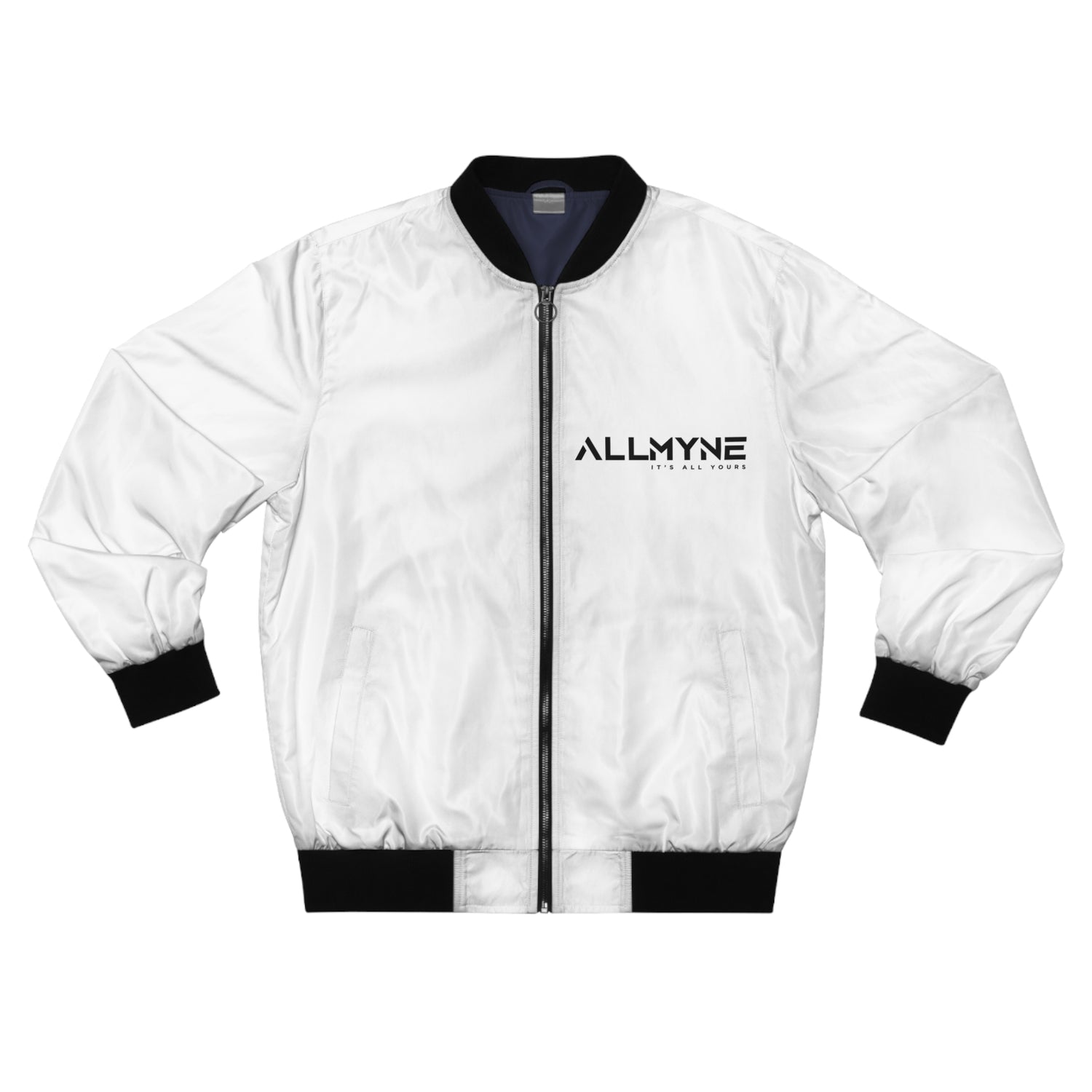 Allmyne Men's Bomber Jacket (White)