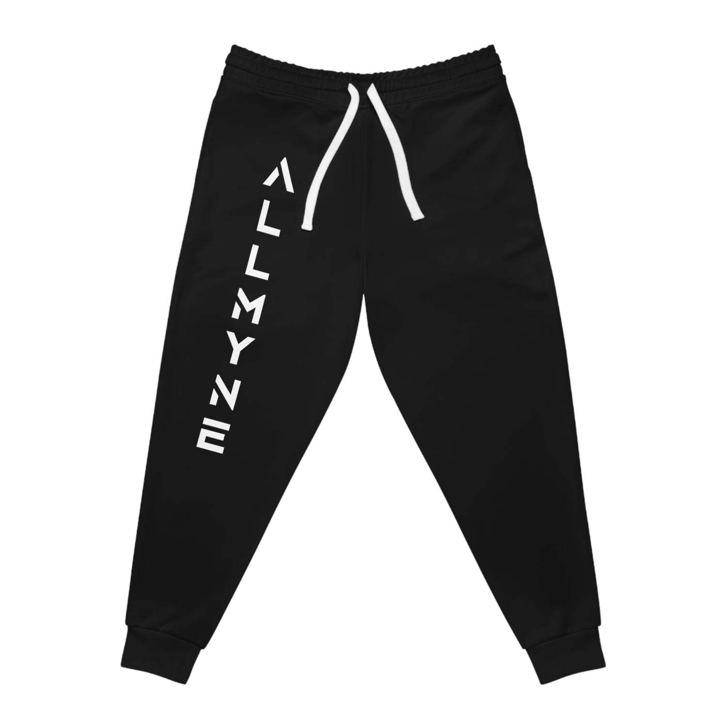 ALLMYNE Not All Yours Joggers (White/Pink Text)