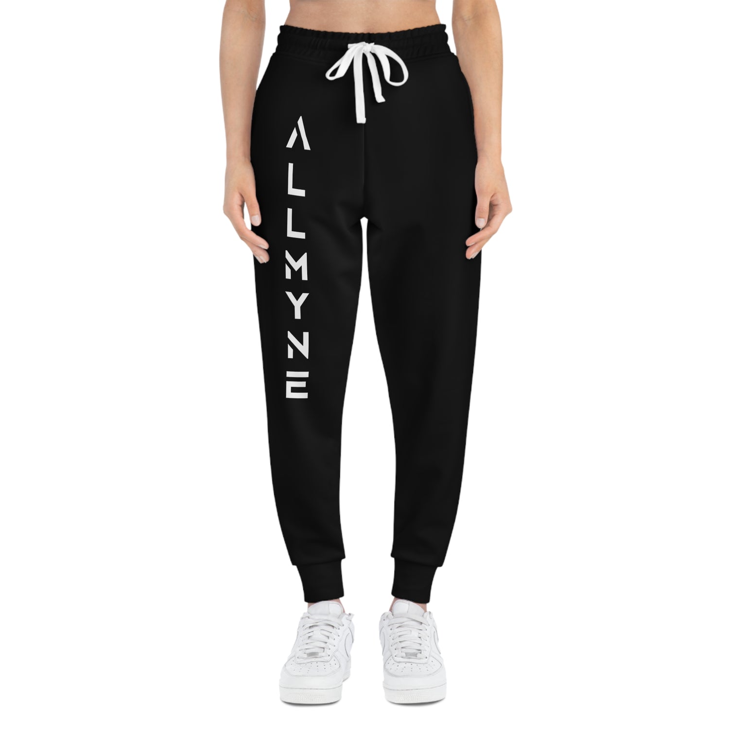 ALLMYNE All His Joggers (White/Blue Text)