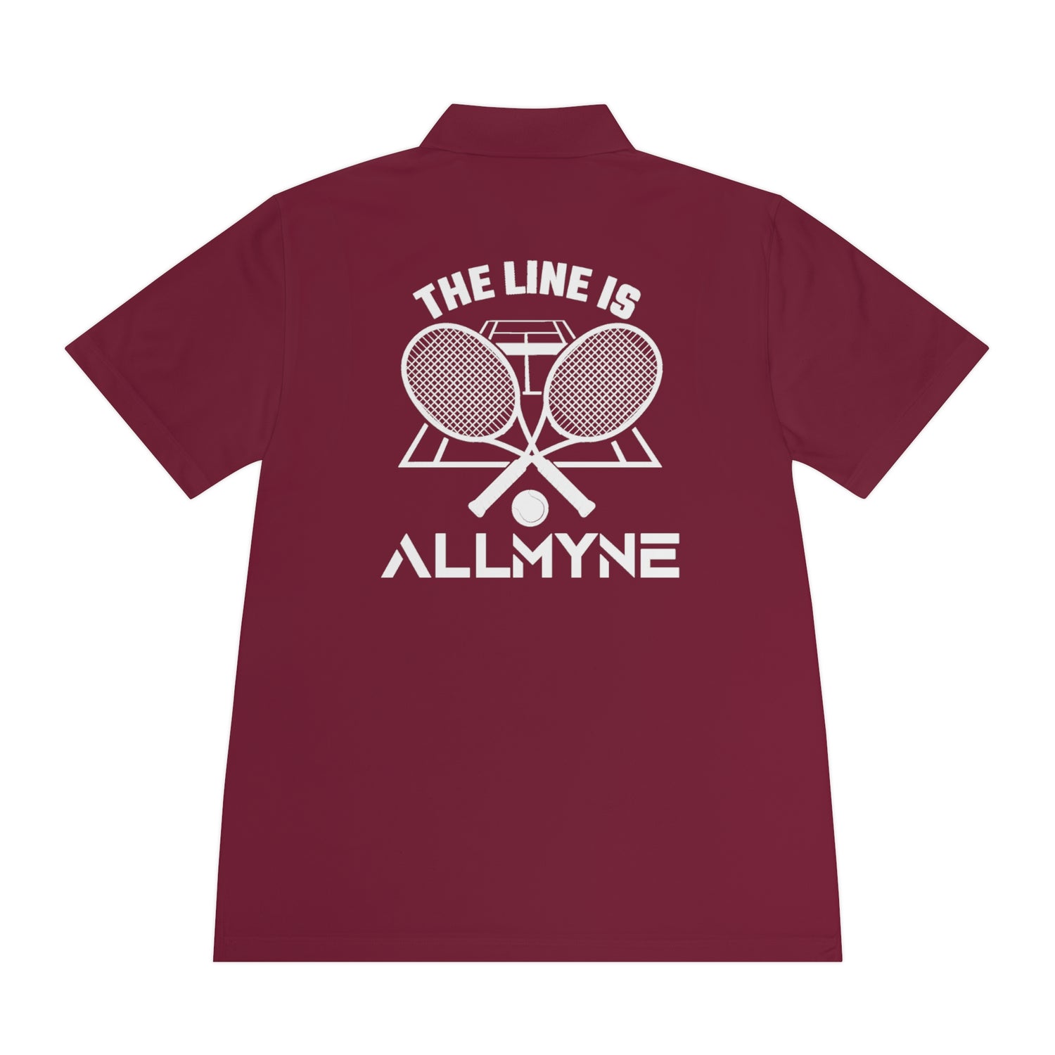 The Line is ALLMYNE Tennis Court Tee