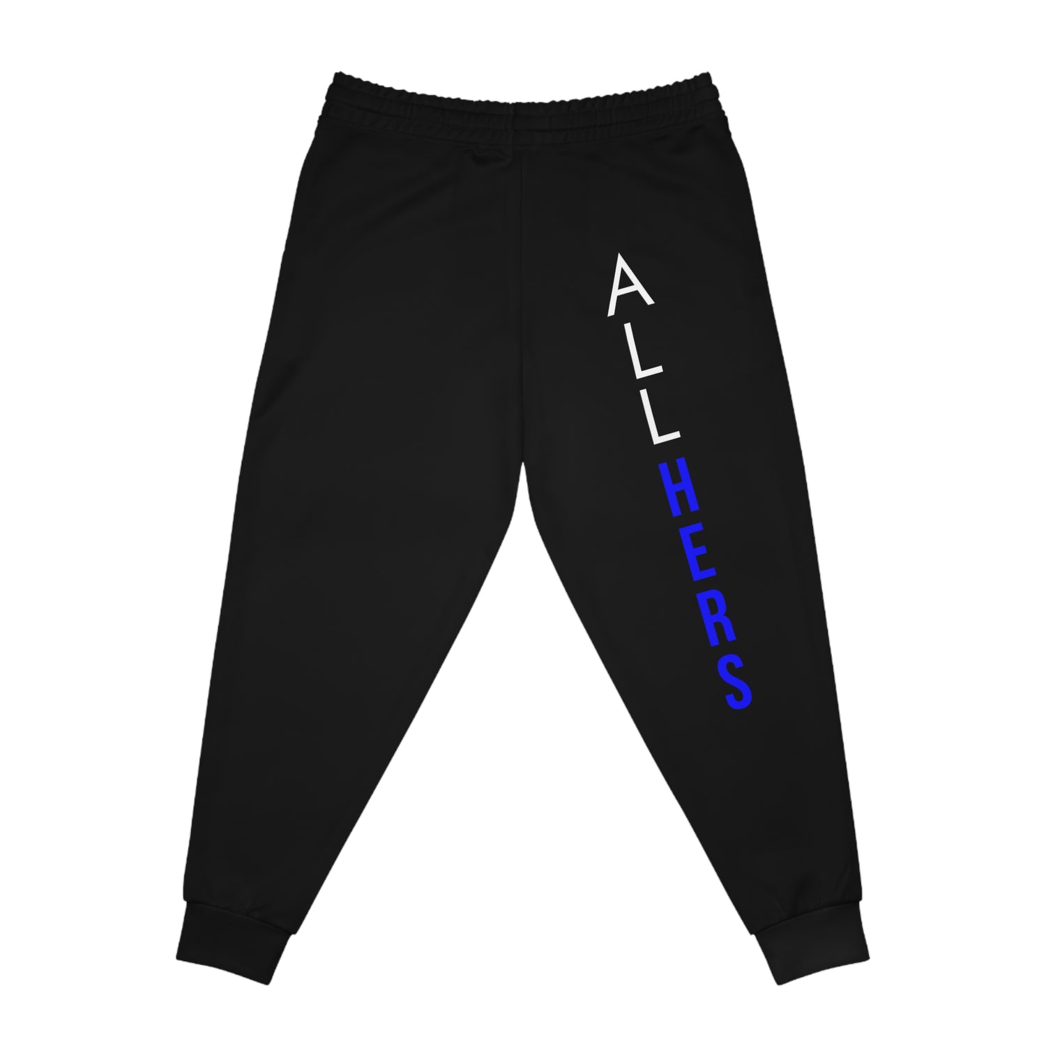 ALLMYNE All Hers Joggers (White/Blue Text)