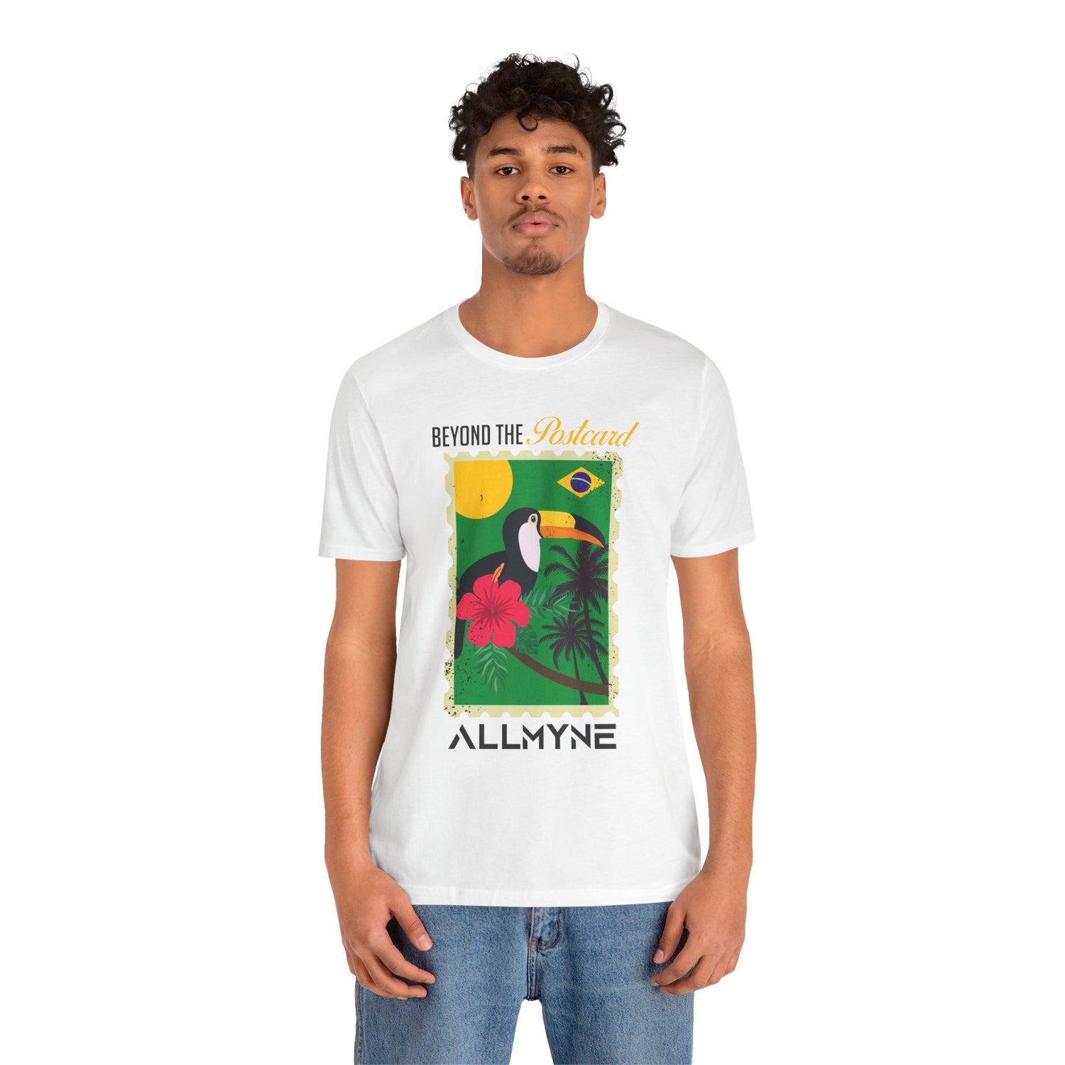 Beyond the Postcard ALLMYNE Stamp Tee